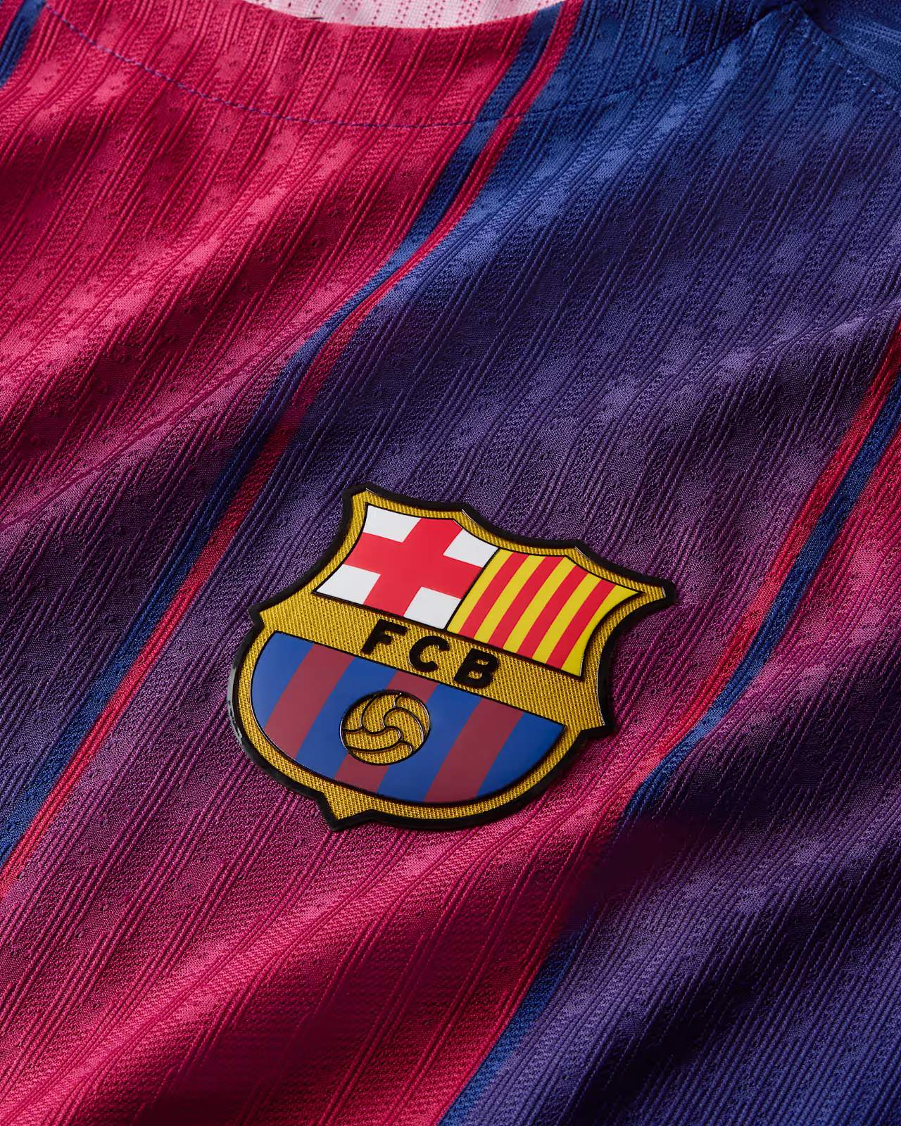 Camisa Barcelona I 25/26 - Torcedor Nike Masculina - Azul e Grená