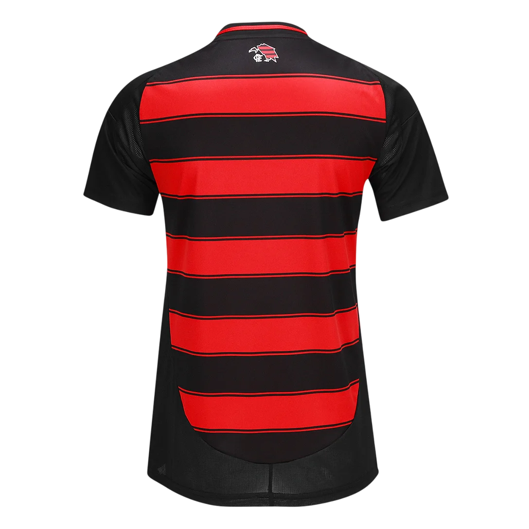Camisa Flamengo Feminina I 25/26 - Vermelha e Preta