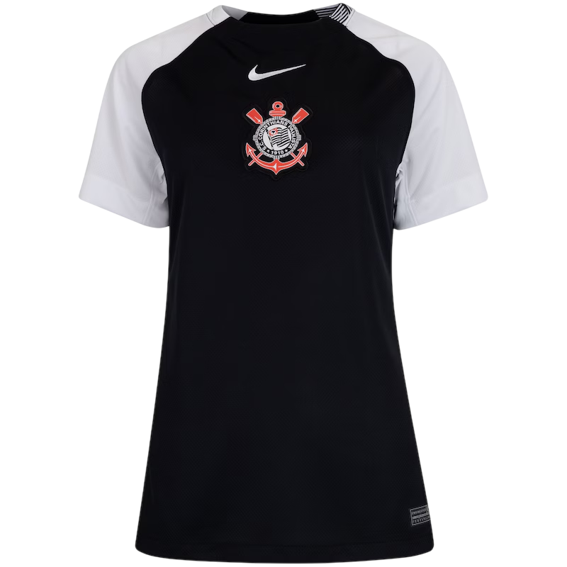 Camisa Corinthians Feminina II 25/26 - Torcedor - Preta