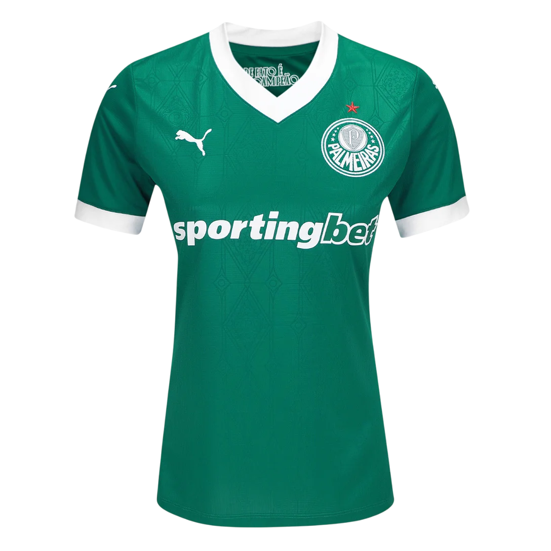 Camisa Palmeiras Feminina I 25/26 Torcedor Puma - Verde