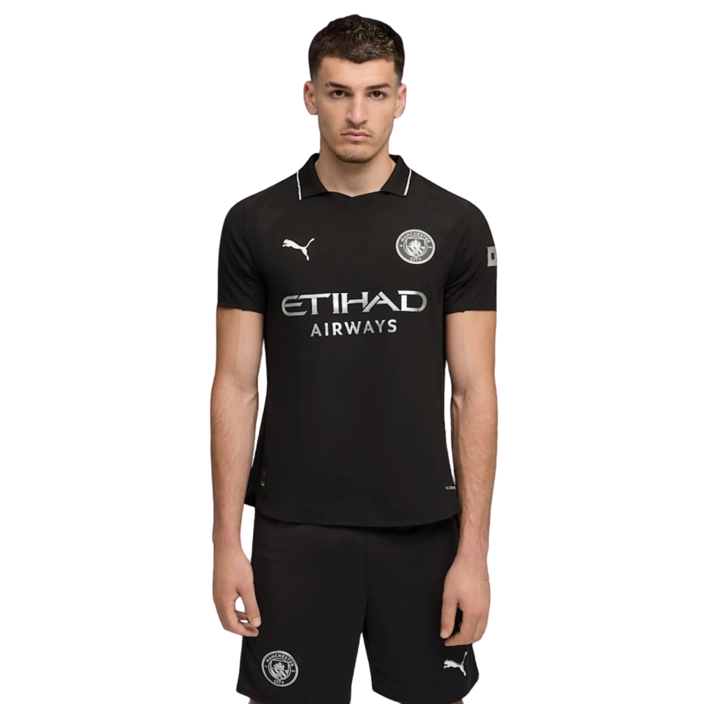 Camisa Manchester City II 25/26 - Torcedor Puma Masculina - Preta