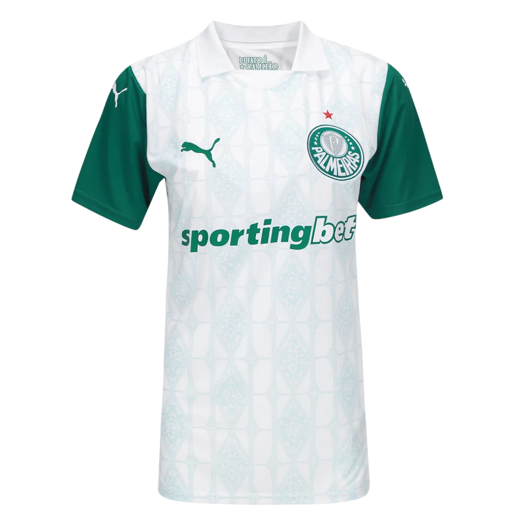 Camisa Palmeiras Feminina II 25/26 Torcedor Puma - Branca
