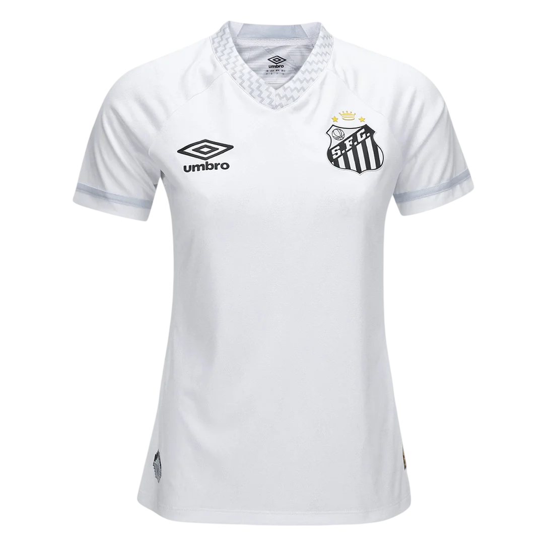 Camisa Santos Feminina I 25/26 - Branca