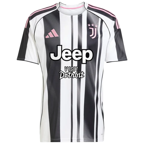 Camisa Juventus I 25/26 - Torcedor Adidas Masculina - Branca e Preta