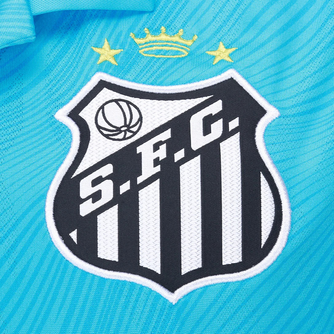 Camisa Santos 2025/26 Azul Comemorativa - NEYMAR JR 10