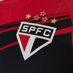 Camisa São Paulo 25/26 - Goleiro - Masculina - Vermelho e Preto