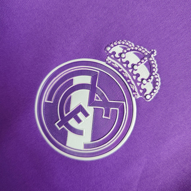 Camisa Real Madrid II 2016/2017 - Final Champions League - Roxa - RONALDO 7