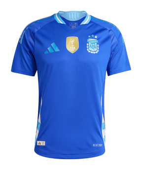 Camisa Argentina II 24/25 Torcedor Adidas Masculina + Patch Campeão do Mundo