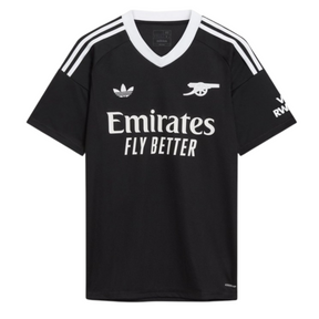 Camisa Arsenal Goleiro 24/25 Torcedor Adidas masculina - Preta