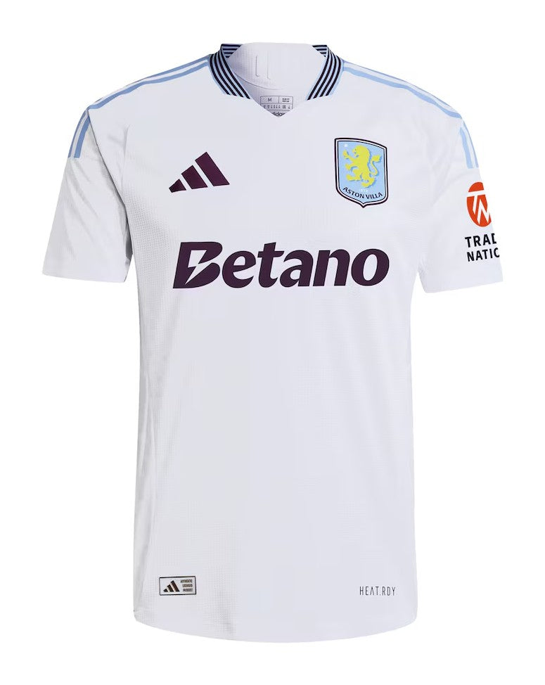 Camisa Aston Villa II 24/25 Adidas Torcedor Masculina - Branco