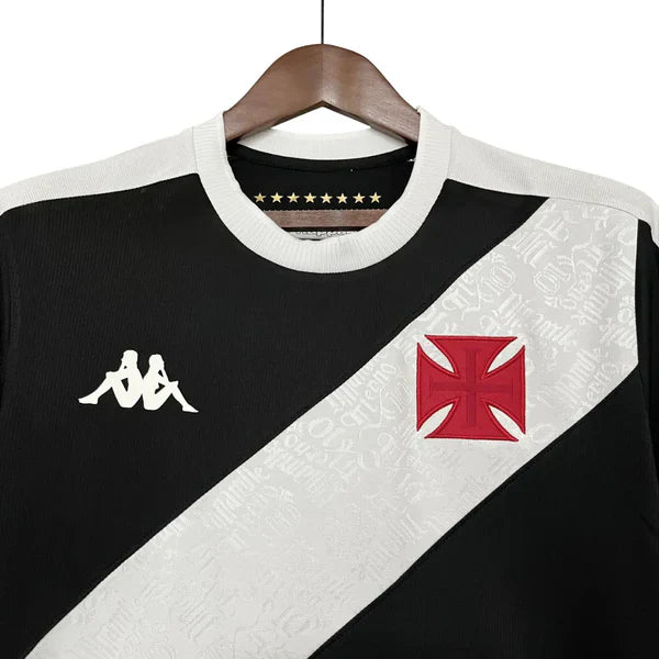 Camisa Vasco I Manga Longa 24/25 - Preta