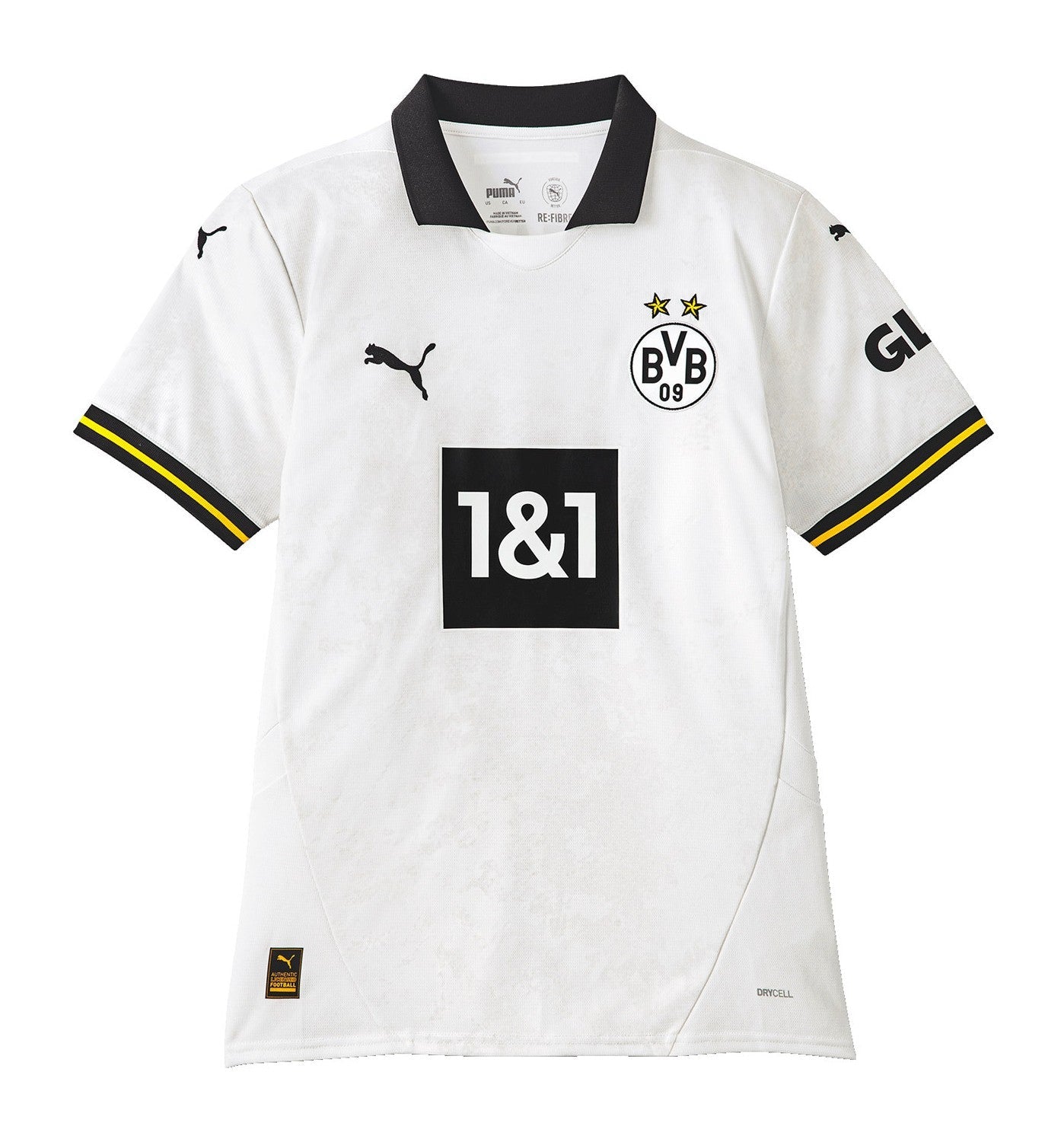 Camisa Borussia Dortmund III 24/25 - Torcedor Puma Masculina - Branco