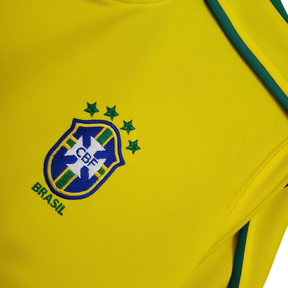 Camisa Seleção Brasileira I 1998 Nike - Retrô - Amarela