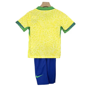 Kit Infantil Seleção Brasileira I 24/25 – Amarelo