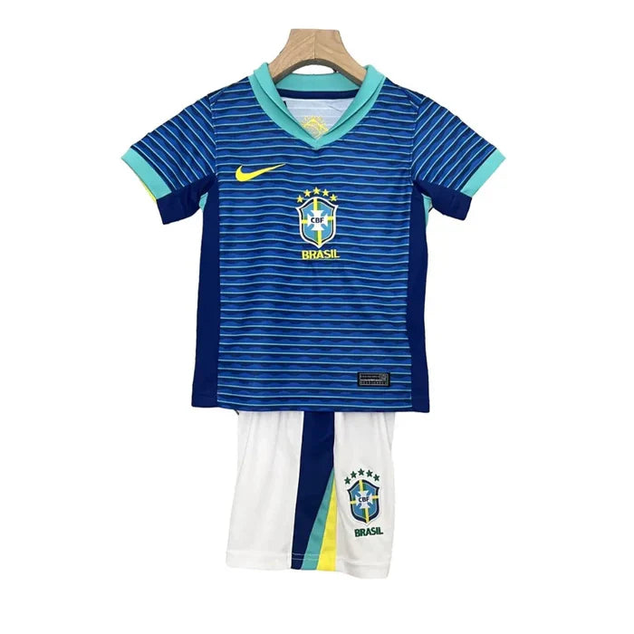 Kit Infantil Seleção Brasileira II 24/25 – Azul
