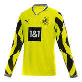 Camisa Borussia Dortmund I 24/25 Manga Longa - Torcedor - Amarelo