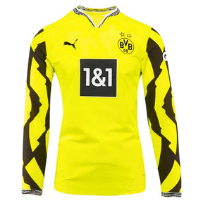 Camisa Borussia Dortmund I 24/25 Manga Longa - Torcedor - Amarelo