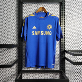 Camisa Chelsea I 2012/2013 Adidas - Azul - Retrô