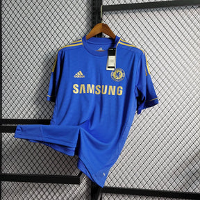 Camisa Chelsea I 2012/2013 Adidas - Azul - Retrô