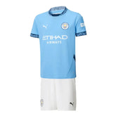 Kit Infantil Manchester City I 24/25 – Azul
