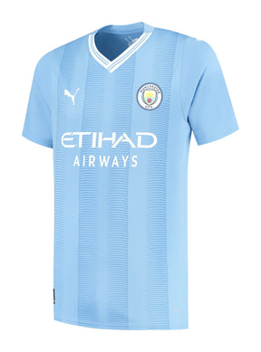 Camisa Manchester City I 23/24 Torcedor Puma Masculina - Azul