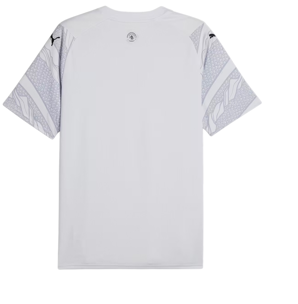 Camisa Manchester City - Temporada 23/24 - Dragão - Branca