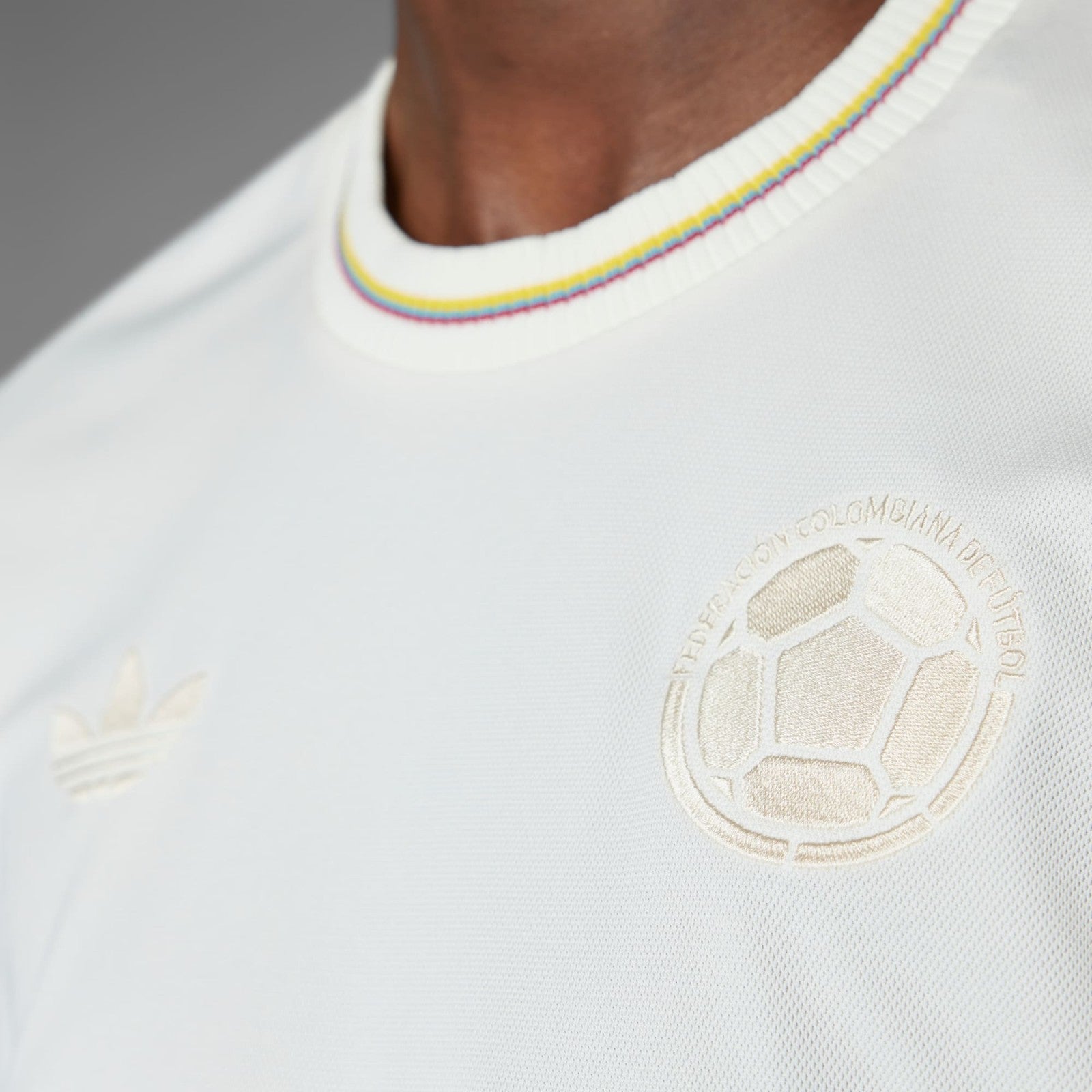 Camisa Colômbia Centenário - Torcedor Adidas - Branca