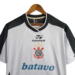 Camisa Corinthians I 2000 Retrô - Branca