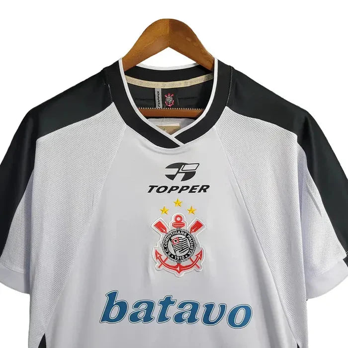 Camisa Corinthians I 2000 Retrô - Branca