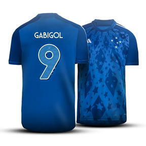 Camisa Cruzeiro I 24/25 Azul - GABIGOL 9