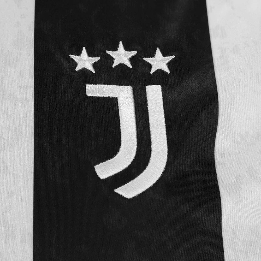 Camisa Juventus I 24/25 - Torcedor Adidas Masculina - Preto e Branco