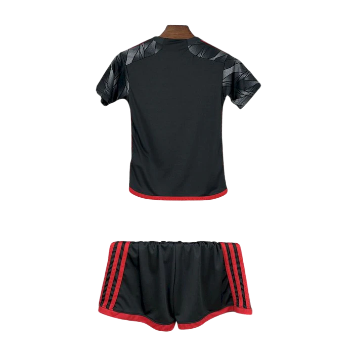 Kit Infantil Flamengo III 24/25 – Cinza