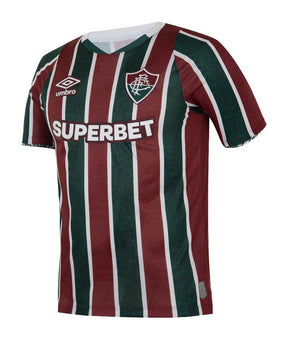 Camisa Fluminense I 24/25 - Vinho e Verde