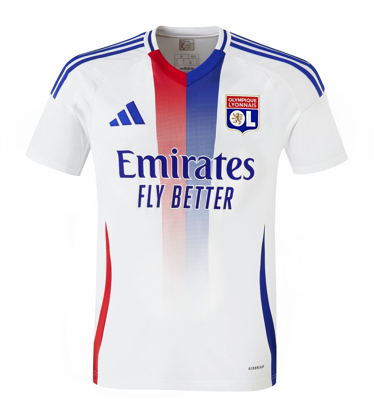 Camisa Lyon I 24/25 - Adidas - Branca