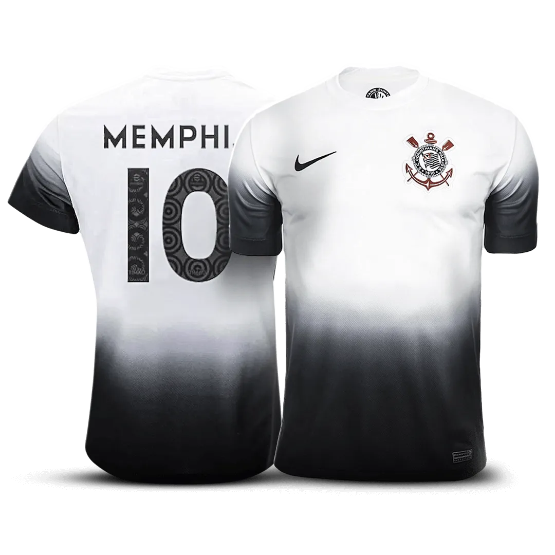 Camisa Corinthians I 24/25 - Branca - MEMPHIS 10