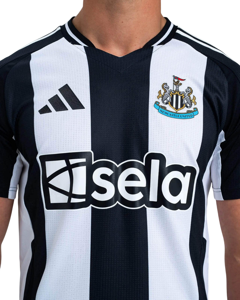 Camisa Newcastle I 24/25 - Torcedor - Adidas Branca e Preta