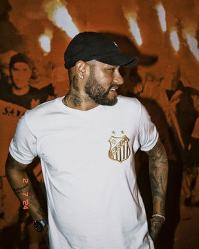 Camisa Santos Pelé 1000 Gols - Branca