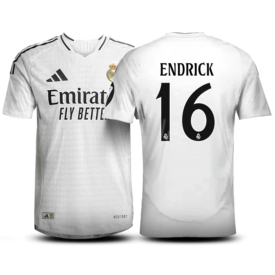 Camisa Real Madrid I 24/25 – ENDRICK 16