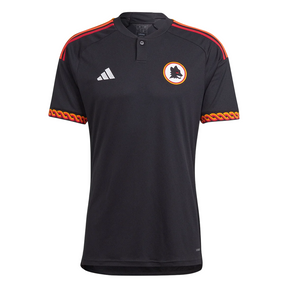 Camisa Roma III 23/24 Torcedor Adidas Masculina - Preta