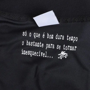 Camisa Santos Charlie Brown Jr. Marginal Alado - Preta