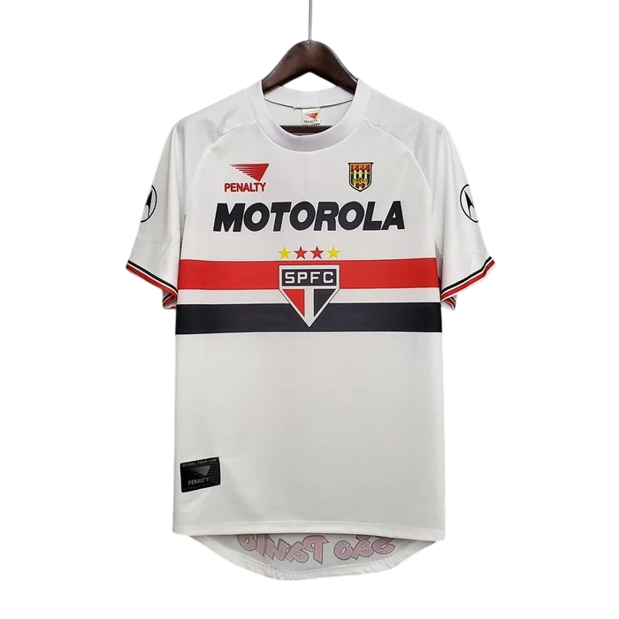 Camisa São Paulo Retrô 1999/2000 - Penalty - Branca