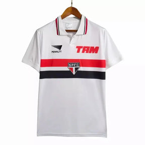 Camisa São Paulo I 1993/1994 Retrô - Branca