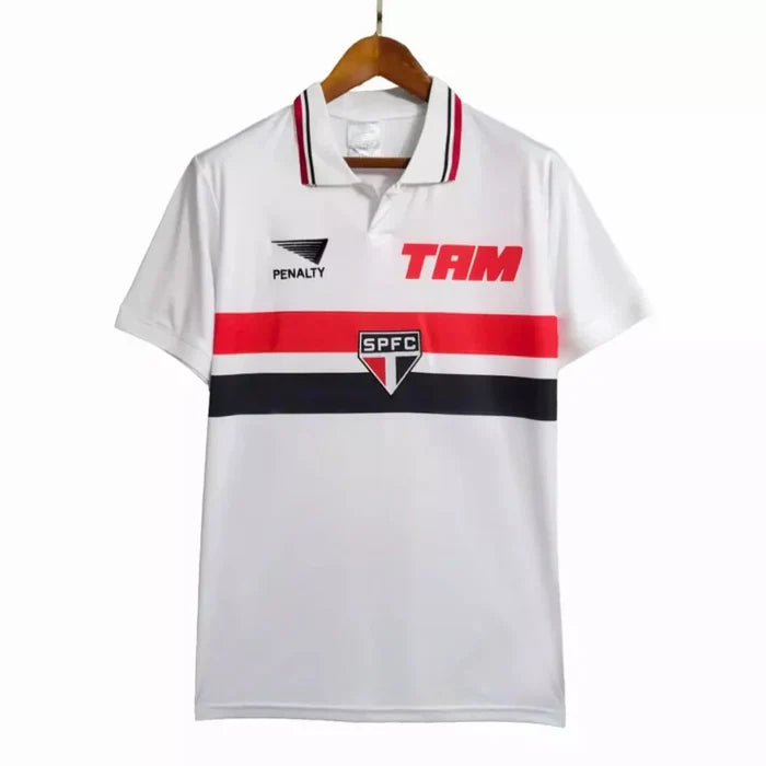 Camisa São Paulo I 1993/1994 Retrô - Branca