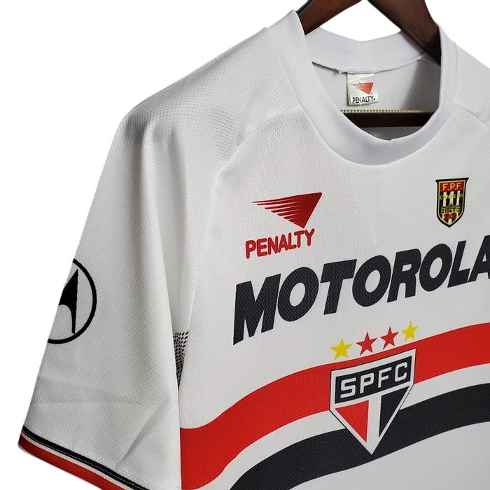 Camisa São Paulo Retrô 1999/2000 - Penalty - Branca