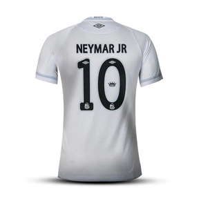 Camisa Santos I 25/26 Branca - NEYMAR JR 10