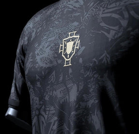 Camisa Cristiano Ronaldo 7 24/25 - The Siu - Preta Comma Football