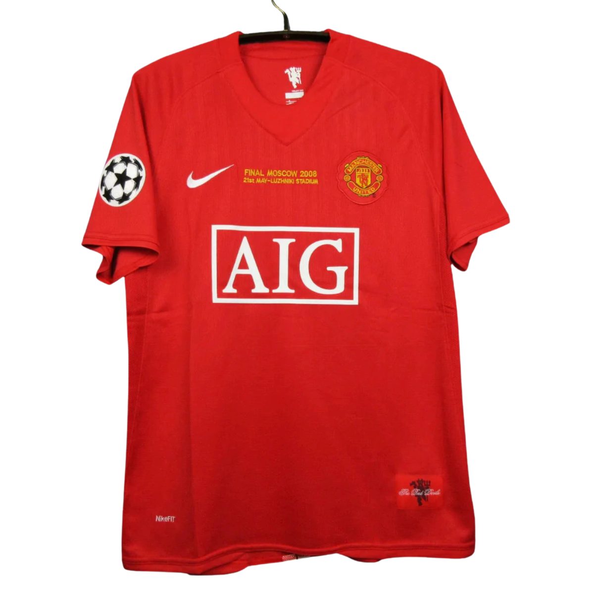 Camisa Manchester United I 2007/2008 - Vermelha - Retrô - RONALDO 7