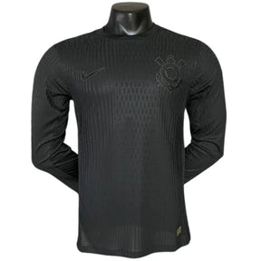 Camisa Corinthians II Manga Longa 24/25 - Jogador - Preta