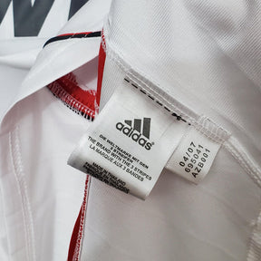 Camisa Milan II 2006/2007 Manga Longa - Retrô - Branca
