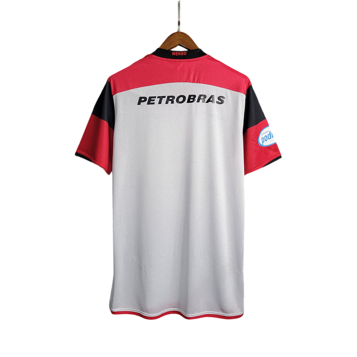 Camisa Flamengo II 2008/2009 Retrô - Branca e Vermelha